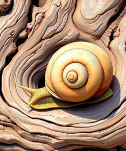 Driftwood Snail Paint Numbers