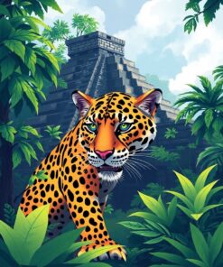 Ruin Jaguar Paint Numbers