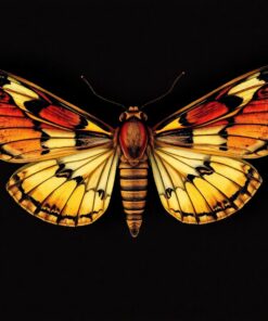 Moth Specimen Paint Numbers