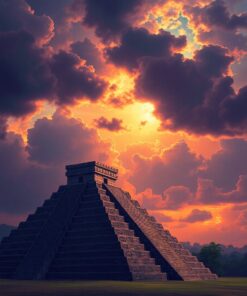 Above Edzna Paint Numbers