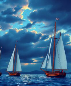 Over Sails Paint Numbers