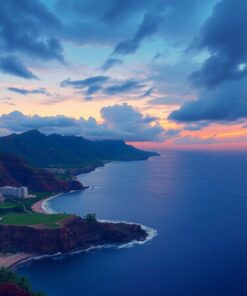 Darkening Sky Over Oahu Paint By Numbers