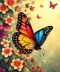 Exotic Wings Paint Numbers