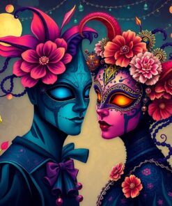 Dawn Masquerade Remnants Paint By Numbers