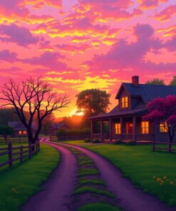 Dawn On The Plantation Paint By Numbers