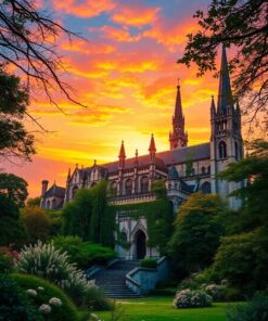 Overgrown Cathedral Paint Numbers