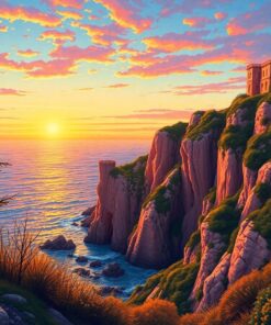 Vintage Bluffs Paint Numbers