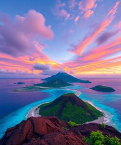 Volcanic Motu Paint Numbers