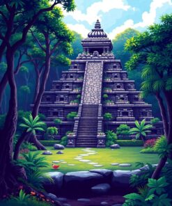 Temple Sanctuary Paint Numbers