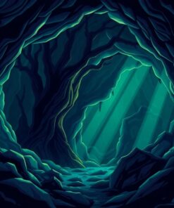 Cavern Shadows Paint Numbers