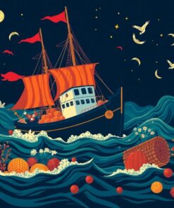 Deep Sea Harvest Vintage Paint By Numbers