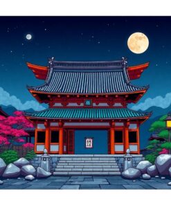 Island Shrine Paint Numbers