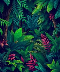 Forest Floor Paint Numbers