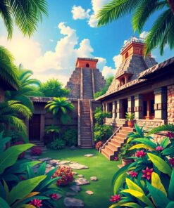 Maya Courtyard Paint Numbers