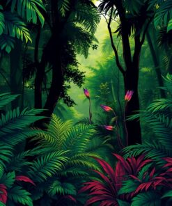 Woodland Shadows Paint Numbers