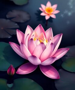 Water Lily Paint Numbers