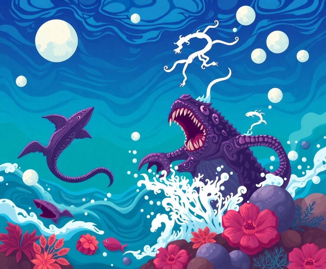 defeating-the-sea-monster-paint-by-numbers-kit-ocean-art