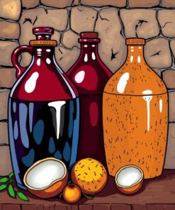 Coconut Shells Paint Numbers