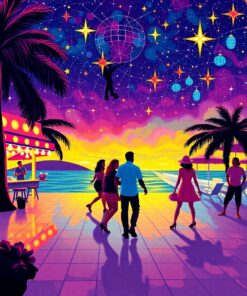 Caribbean Stars Paint Numbers