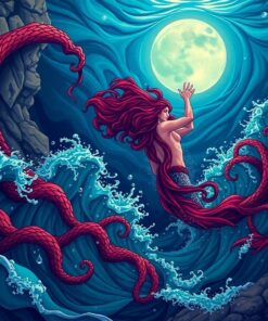 Siren Waters Paint Numbers