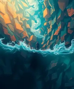 Descending The Ocean Abyss paint by numbers
