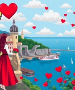 Pinned Love Paint Numbers