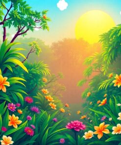 Morning Sun Paint Numbers