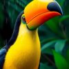 Toucan Bill Paint Numbers