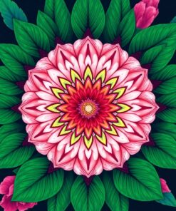 Taro Mandala Paint Numbers