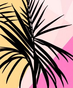 Frond Silhouette Paint Numbers