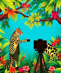 Directing A Jungle Classic Paint By Numbers