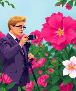 Lush Blooms Paint Numbers