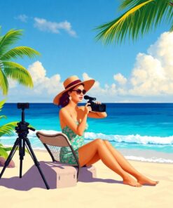 Tropical Sands Paint Numbers