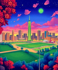 Tropical Shores Paint Numbers