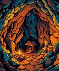Discovering Lost Cavern Artifacts Paint By Numbers