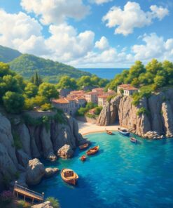 Island Coves Paint Numbers