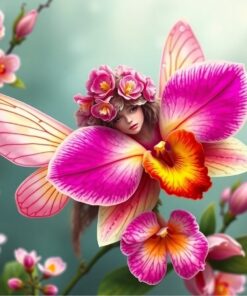 Orchid Fairies Paint Numbers