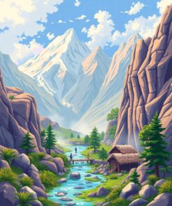 Yeti Oasis Paint Numbers