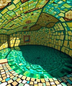 Mosaic Pools Paint Numbers