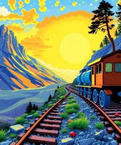 Discovering The Colossal Track Paint By Numbers