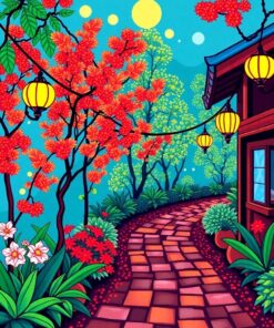 Volcanic Isle Paint Numbers