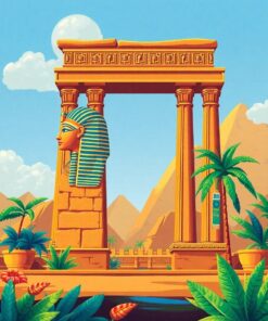 Egyptian Antiquities Paint Numbers