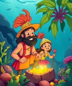 Sunken Gold Paint Numbers