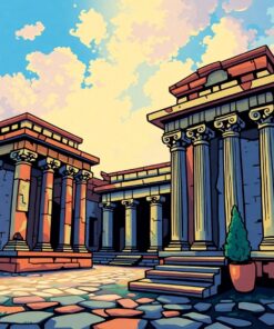 Discovering Vintage Temple Inscriptions Paint By Numbers