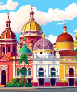 Domes Of Old Havana Paint By Numbers