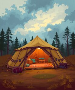 Explorer Tent Paint Numbers