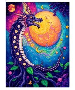 Tropical Roots Paint Numbers