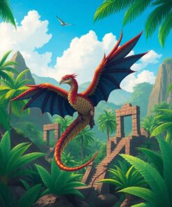 Tropical Ruins Paint Numbers