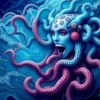 Drifting Deep Ocean Medusa Paint By Numbers