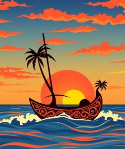 Sunset Vessel Paint Numbers